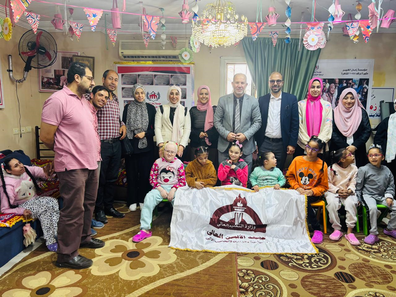زيارة إلى مؤسسة زمان الخير للأيتام والمعاقين