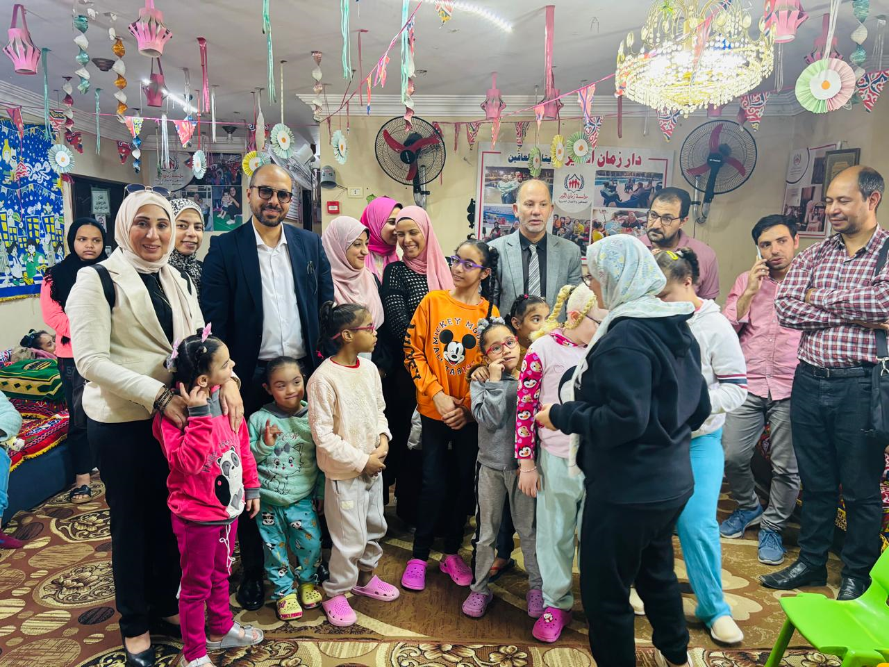 زيارة إلى مؤسسة زمان الخير للأيتام والمعاقين